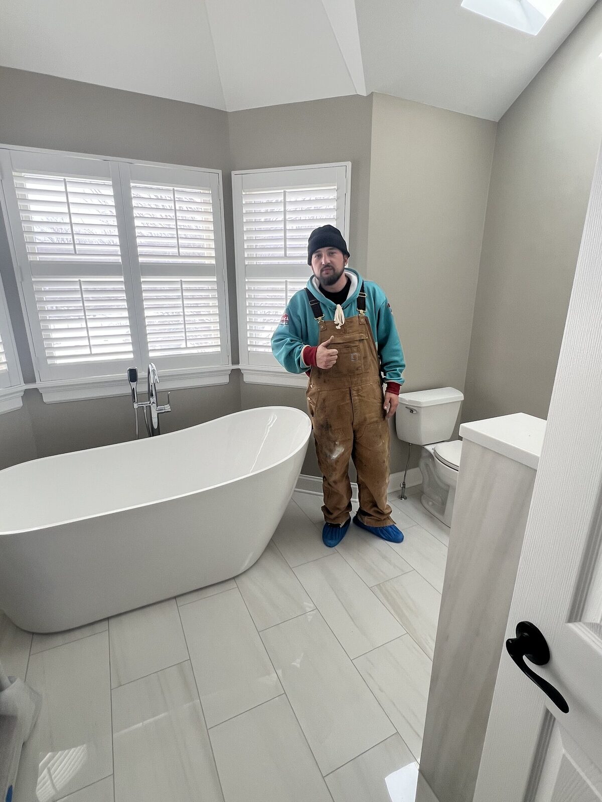 Sidekick Plumbing bathroom plumbing work in Morris County, NJ